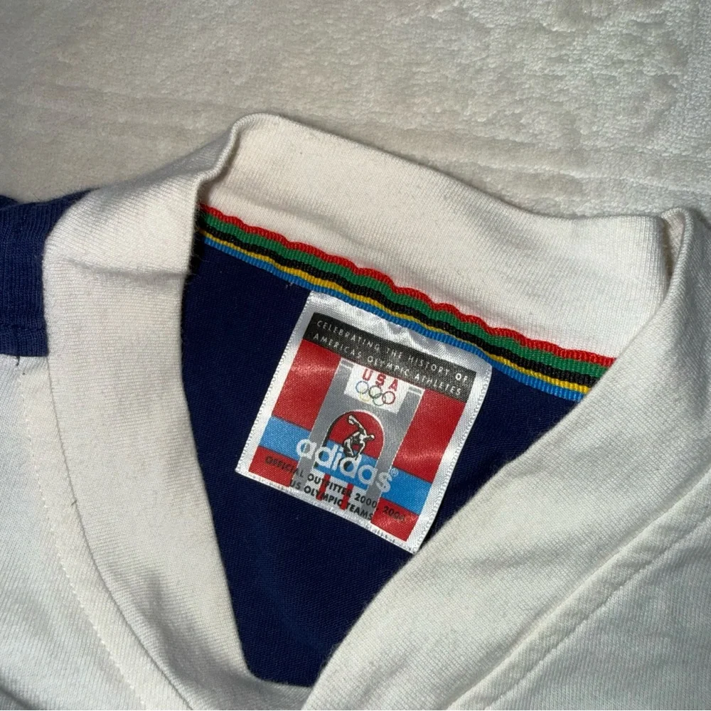 Vintage USA Olympics Adidas Long Sleeve Shirt‎